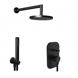 ΣΕΤ ΕΝΤΟΙΧΙΣΜΟΥ LA TORRE NEW TECH  2 ΕΞΟΔΩΝ (ΝΤΟΥΣ ΧΕΙΡΟΣ,ΟΡΟΦΗΣ) BLACK MAT 