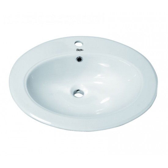 Νιπτήρας Ένθετος 61Χ50 Huida Ascot HD16 Οβάλ Λευκός Νιπτήρας Ένθετος 61Χ50 Huida Ascot HD16 Οβάλ Λευκός