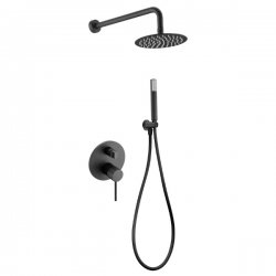 Σετ Εντοιχισμού Excel Minimal Black Matt 170125115 Μαύρο Ματ