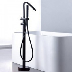 Μπαταρία Μπανιέρας Δαπέδου Excel Oriana Black Matt 170135710 Μαύρο Ματ