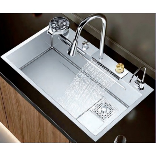 Ένθετος Νεροχύτης Πολυχρηστικός LT7545 Inox SS304 75x46x19cm 