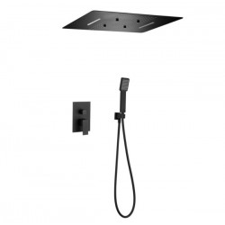 Σετ Εντοιχισμού 4 Εξόδων Excel Alina Black Matt 173135106 Μαύρο Ματ