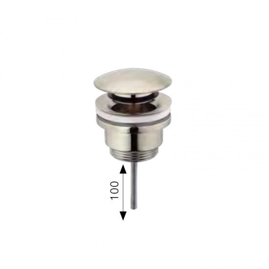 Βαλβίδα Νιπτήρος Αυτόματη Universal 1/4" 00-05216/BN Modea Nickel Brushed Βαλβίδα Νιπτήρος Αυτόματη Universal 1/4" 00-05216/BN Modea Nickel Brushed