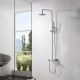 Στήλη Ντουζ 2 Εξόδων IMEX OLIMPO BDC033 Χρωμέ