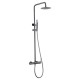 Στήλη Ντουζ 2 Εξόδων IMEX LINE BDD038/BGM Black Gun Metal Στήλη Ντουζ 2 Εξόδων IMEX LINE BDD038/BGM Black Gun Metal