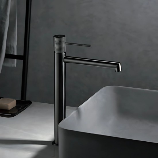 Μπαταρία Νιπτήρος IMEX LINE BDD038-3BGM Black Gun Metal