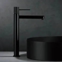 Outlet Μπαταρία Νιπτήρος IMEX LINE BDD038-3NG Μαύρο Ματ