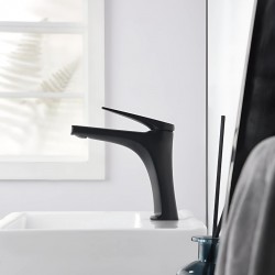 Μπαταρία Νιπτήρος IMEX DELOS BDD055-1NG Μαύρο Ματ Μπαταρία Νιπτήρος IMEX DELOS BDD055-1NG Μαύρο Ματ