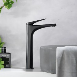 Μπαταρία Νιπτήρα Ψηλή IMEX DELOS BDD055-3NG Μαύρο Ματ Μπαταρία Νιπτήρα Ψηλή IMEX DELOS BDD055-3NG Μαύρο Ματ