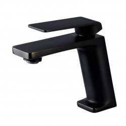 Μπαταρία Νιπτήρος IMEX FIYI BDF016-1NG Μαύρο Ματ