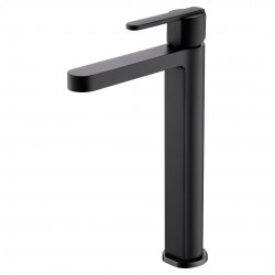 Μπαταρία Νιπτήρα Ψηλή IMEX ROMA BDR001-3NG Μαύρο Ματ