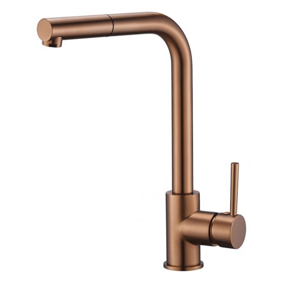 Μπαταρία Κουζίνας IMEX MALTA GCE006/ORC Ροζ Χρυσό Ματ/ Χαλκού