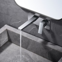 Μπαταρία Νιπτήρος Εντοιχιζόμενη IMEX PISA GLP048 Χρωμέ