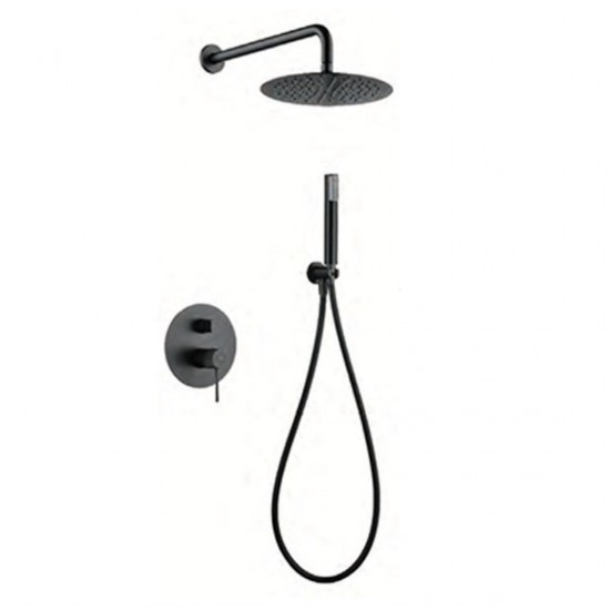 Μίκτης Εντοιχισμού 2 Εξόδων IMEX LINE GPD038/BGM Black Gun Metal Μίκτης Εντοιχισμού 2 Εξόδων IMEX LINE GPD038/BGM Black Gun Metal