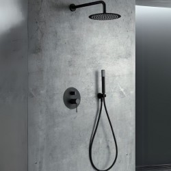 Μίκτης Εντοιχισμού 2 Εξόδων IMEX LINE GPD038/NG Μαύρο Ματ