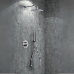 Μίκτης Εντοιχισμού 2 Εξόδων IMEX LINE GPD038/NQ Νίκελ Ματ