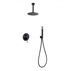 Μίκτης Εντοιχισμού 2 Εξόδων IMEX TIVOLI GPT039/NG Μαύρο Ματ