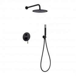 Μίκτης Εντοιχισμού 2 Εξόδων IMEX MONZA GPM039/NG Μαύρο Ματ