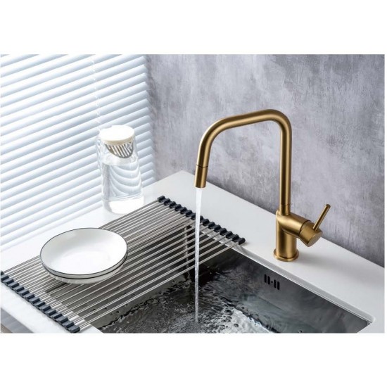 Μπαταρία Κουζίνας IMEX MONZA GCE039/OC Χρυσό Ματ