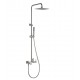 Στήλη Ντουζ 3 Εξόδων IMEX Toscana BDT064-B/NQ Νικελ Ματ Στήλη Ντουζ 3 Εξόδων IMEX Toscana BDT064-B/NQ Νικελ Ματ