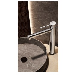 Μπαταρία Νιπτήρα Ψηλή IMEX TOSCANA BDT064-3 Χρωμέ