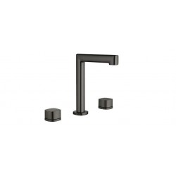 Μπαταρία Νιπτήρος 2 Λαβών IMEX TOSCANA BBT064/BGM PVD Black Gun Metal