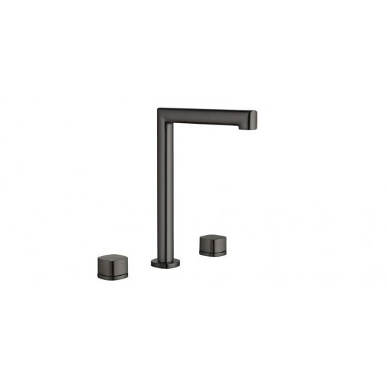 Μπαταρία Νιπτήρος 2 Λαβών IMEX TOSCANA BAT064/BGM PVD Ψηλή Black Gun Metal Μπαταρία Νιπτήρος 2 Λαβών IMEX TOSCANA BAT064/BGM PVD Ψηλή Black Gun Metal
