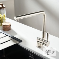 Μπαταρία Κουζίνας Σπαστή για Παράθυρο La Torre Tech 12115-110 Inox