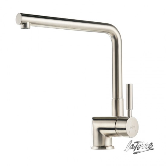 Μπαταρία Κουζίνας Σπαστή για Παράθυρο La Torre Tech 12115-110 Inox