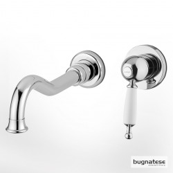 Μπαταρία Νιπτήρος Εντοιχισμού Αναμεικτική Ορειχάλκινη Bugnatese Oxford 6345-100 Χρωμέ