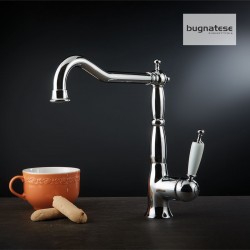 Μπαταρία Κουζίνας Πάγκου Αναμεικτική Bugnatese Oxford 6382-100 Vintage Με Μακρύ Περιστρεφόμενο Ρουξούνι Χρωμέ Μπαταρία Κουζίνας Πάγκου Αναμεικτική Bugnatese Oxford 6382-100 Vintage Με Μακρύ Περιστρεφόμενο Ρουξούνι Χρωμέ