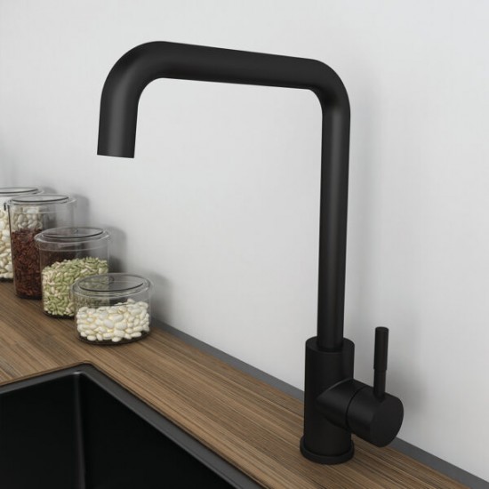 Μπαταρία Κουζίνας Orabella Sogno 20126 Black Matt