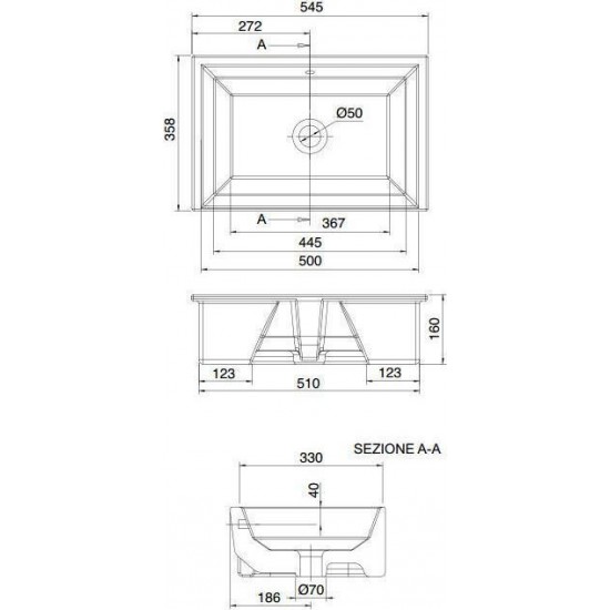Νιπτήρας Μπάνιου Λευκός Πορσελάνης Scarabeo Tech 8037-300 Υποκαθήμενος Ορθογώνιος Τετραγωνισμένος 35.8 × 54.5 εκ. με Τρύπα Υπερχείλισης και με Αντιμικροβιακή Επίστρωση Νιπτήρας Μπάνιου Λευκός Πορσελάνης Scarabeo Tech 8037-300 Υποκαθήμενος Ορθογώνιος Τετραγωνισμένος 35.8 × 54.5 εκ. με Τρύπα Υπερχείλισης και με Αντιμικροβιακή Επίστρωση