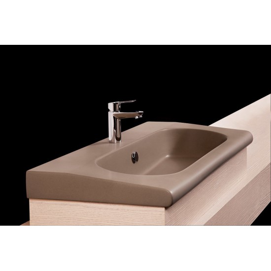 Νιπτήρας Eπιτοίχιος ή Ημιένθετος Adamidis Master Tabacco 55x33