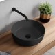 Νιπτήρας Μπάνιου Πορσελάνης Scarabeo Glam Color 1807-401 Black matt (Μαύρο Ματ) Επικαθήμενος χωρίς Οπή για Βρύση και χωρίς Υπερχείλιση Νιπτήρας Μπάνιου Πορσελάνης Scarabeo Glam Color 1807-401 Black matt (Μαύρο Ματ) Επικαθήμενος χωρίς Οπή για Βρύση και χωρίς Υπερχείλιση