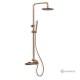 Στήλη Ντουζ 2 Εξόδων Ρυθμιζόμενη Eurorama Eletta Chester 168065-221 Bronze Brushed Στήλη Ντουζ 2 Εξόδων Ρυθμιζόμενη Eurorama Eletta Chester 168065-221 Bronze Brushed