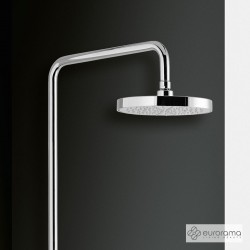 Στήλη Ντους Eurorama Ρυθμιζόμενου Ύψους για Σύνδεση με Μπαταρία Λουτρού ή ντουζ 51400R-110 Inox