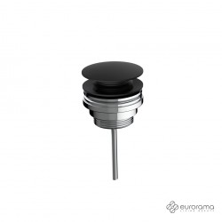 Eurorama Βαλβίδα Clic-Clac Black Matt R0338-400