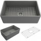 Νεροχύτης Κουζίνας Πορσελάνης 1138 Grey Matt (Γκρι Ματ) 76x46cm Vintage με 1 Μεγάλη Ενιαία Γούρνα Νεροχύτης Κουζίνας Πορσελάνης 1138 Grey Matt (Γκρι Ματ) 76x46cm Vintage με 1 Μεγάλη Ενιαία Γούρνα