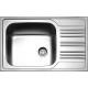Ένθετος Νεροχύτης 78x50cm Inox Σατινέ Λείος Fortinox Valley 25105 Ένθετος Νεροχύτης 78x50cm Inox Σατινέ Λείος Fortinox Valley 25105
