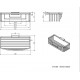 Σπογγοθήκη-μπουκαλοθήκη σχαρωτή 26x13,2x7,94 εκ. Langberger Series 108 Chrome 2771360 Σπογγοθήκη-μπουκαλοθήκη σχαρωτή 26x13,2x7,94 εκ. Langberger Series 108 Chrome 2771360