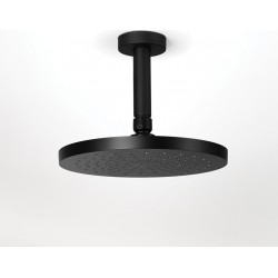 Κεφαλή Ντους 20cm με Βραχίονα 10cm La Torre Emotion Μαύρο