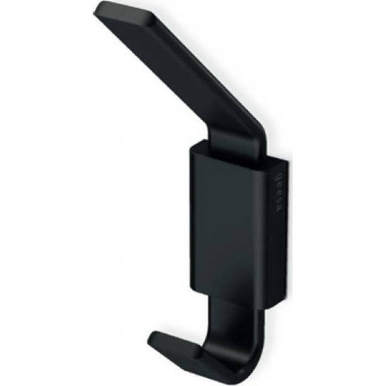 Άγκιστρο Μπάνιου Διπλό Geesa Frame 8415-400 Black Matt Άγκιστρο Μπάνιου Διπλό Geesa Frame 8415-400 Black Matt