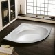 Μπανιέρα Γωνιακή Sirene Modena ένθετη 130 x 130 cm Μπανιέρα Γωνιακή Sirene Modena ένθετη 130 x 130 cm