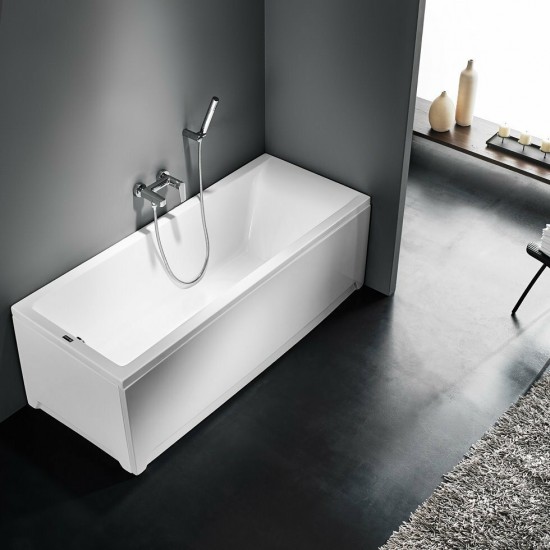 Μπανιέρα Sirene Clarissa 130x70 ένθετη Μπανιέρα Sirene Clarissa 130x70 ένθετη
