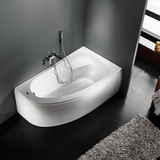 Μπανιέρα Γωνιακή Sirene Marina MAR16090 L ένθετη ή με ποδιά 160 x 90cm Μπανιέρα Γωνιακή Sirene Marina MAR16090 L ένθετη ή με ποδιά 160 x 90cm