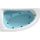 Μπανιέρα Γωνιακή Sirene Marina MAR16090W L ένθετη ή με ποδιά 160 x 90 Υδρομασάζ Μπανιέρα Γωνιακή Sirene Marina MAR16090W L ένθετη ή με ποδιά 160 x 90 Υδρομασάζ
