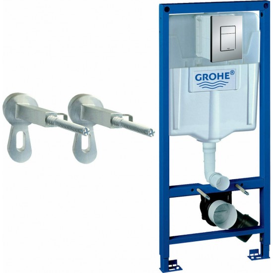 Καζανάκι Εντοιχιζόμενο Rapid SL Grohe 38772001 Για Κρεμαστές Λεκάνες Με Πλακέτα Καζανάκι Εντοιχιζόμενο Rapid SL Grohe 38772001 Για Κρεμαστές Λεκάνες Με Πλακέτα