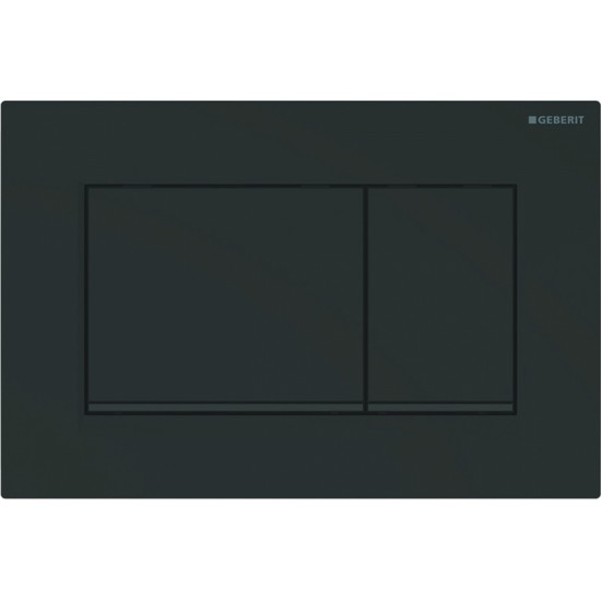 Πλακέτα Χειρισμού GEBERIT SIGMA 30 Διπλής Λειτουργίας 115.883.16.1 Μαύρο Ματ Πλακέτα Χειρισμού GEBERIT SIGMA 30 Διπλής Λειτουργίας 115.883.16.1 Μαύρο Ματ