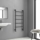 Θερμαντικό σώμα μπάνιου Μαύρο DESIGN 6 93×560×1200mm Θερμαντικό σώμα μπάνιου Μαύρο DESIGN 6 93×560×1200mm